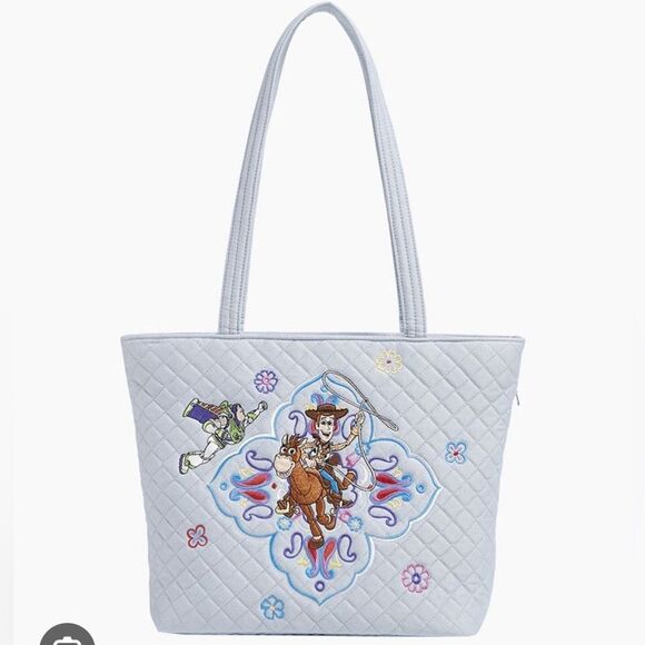 NWT Vera Bradley Disney Pixar Small Vera Tote - Picture 2 of 8